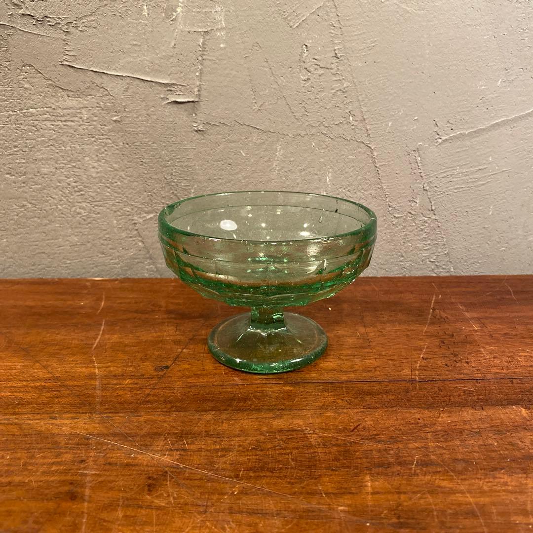 大正 ウランガラス かき氷カップ コレクション 骨董品 食器 テーブルウェア