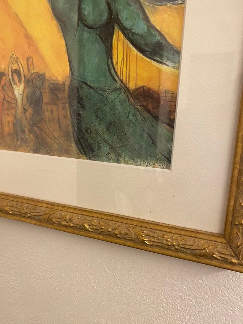 Marc Chagall ダンス　マルクシャガール　絵画