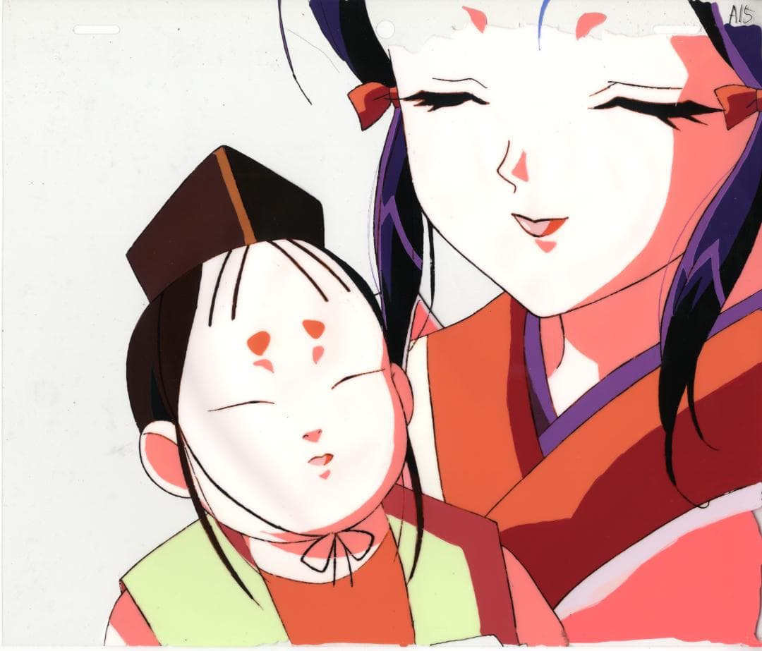 吸血姫美夕TVOP 冷羽 松風 セル画