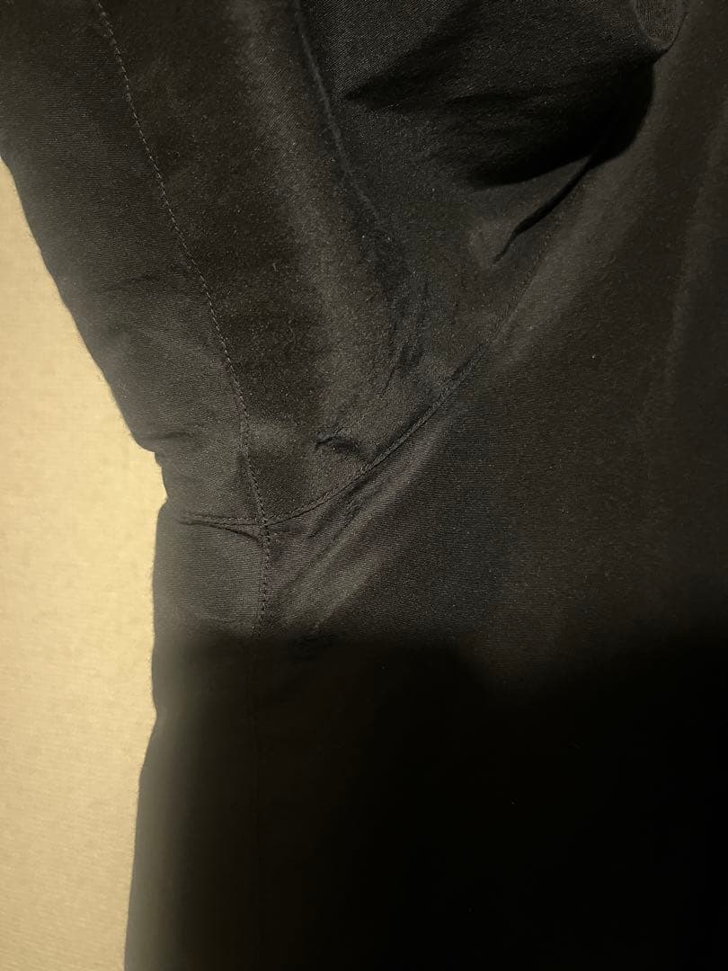 訳あり価格　COMOLI 20AW コットンシルクフーデッドコート 2 ネイビー