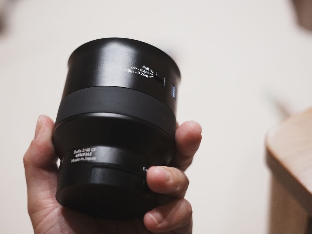 Zeiss Batis 40mm f2 Eマウントレンズ