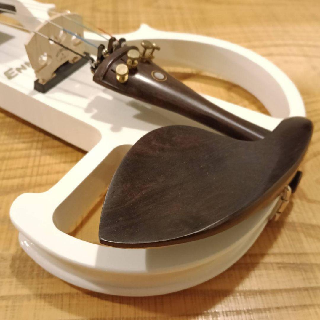 【美品】ENNBOM サイレントバイオリン  エレキバイオリン 白 4/4サイズ