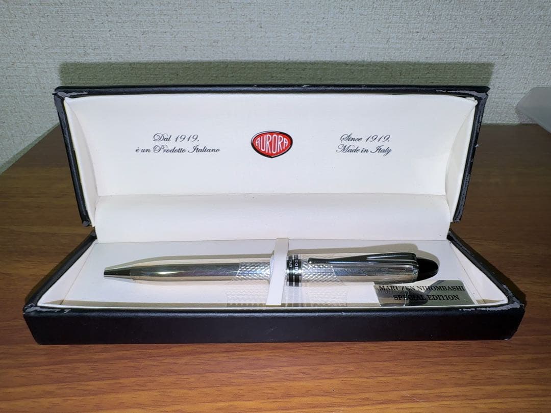アウロラ AUROLA イプシロン 丸善日本橋店限定 ボールペン 925銀