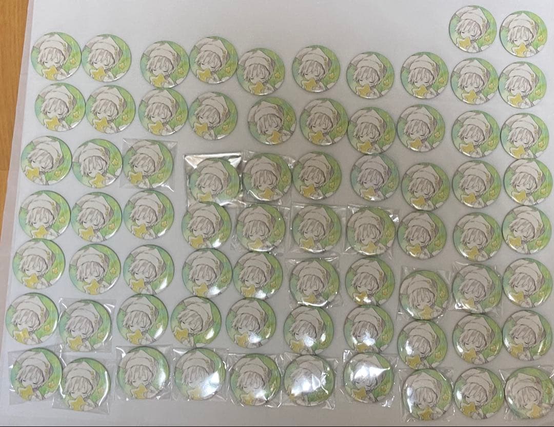 まふまふ 水彩銀河のクロニクル 72点 缶バッジ 明日色ワールドエンド ひきライ