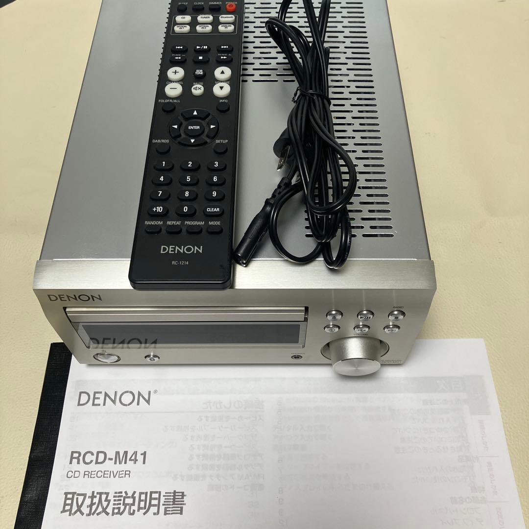 DENON CDレシーバー RCD-M41 動作品 2023年製