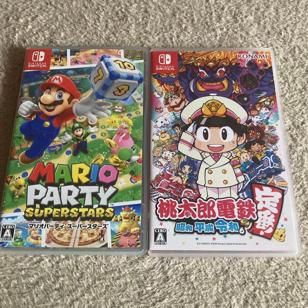 マリオパーティ スーパースターズ と桃太郎電鉄 とマリオカート8 3点セット