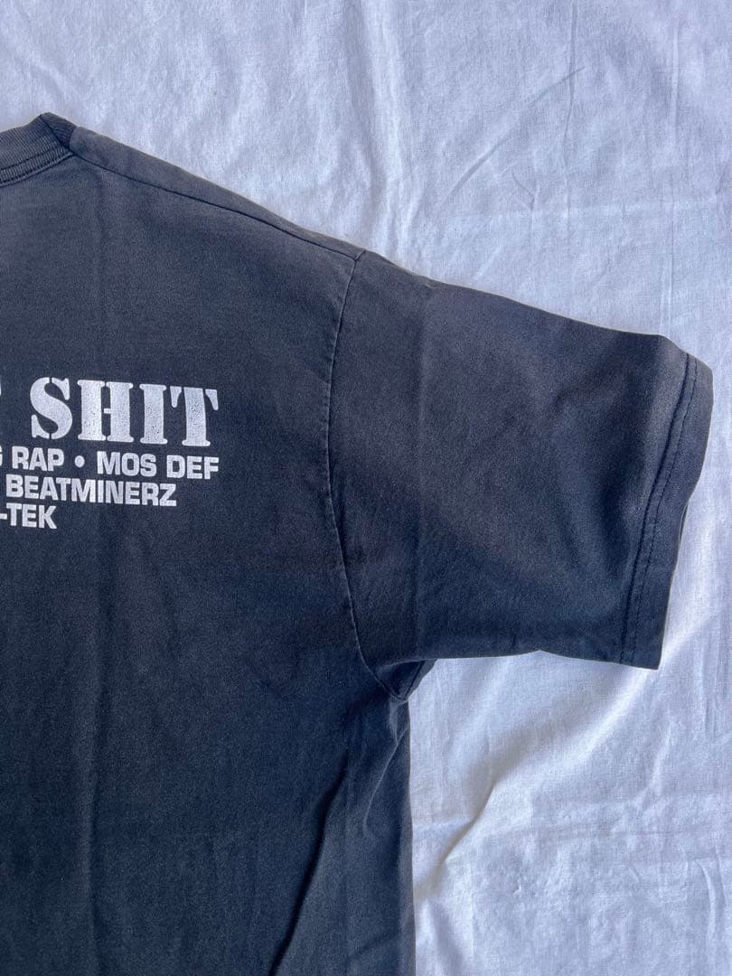 セール激レアRAWKUS RECORD Tシャツ ヒップホップアーティストXL黒