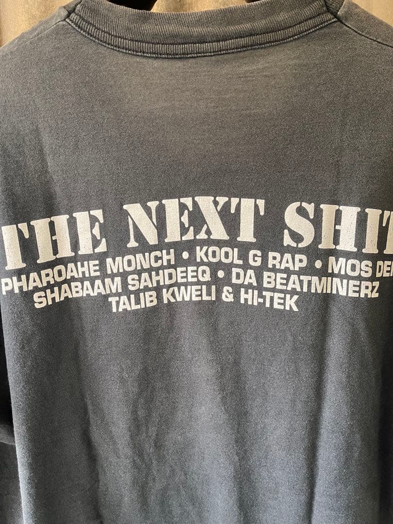 セール激レアRAWKUS RECORD Tシャツ ヒップホップアーティストXL黒