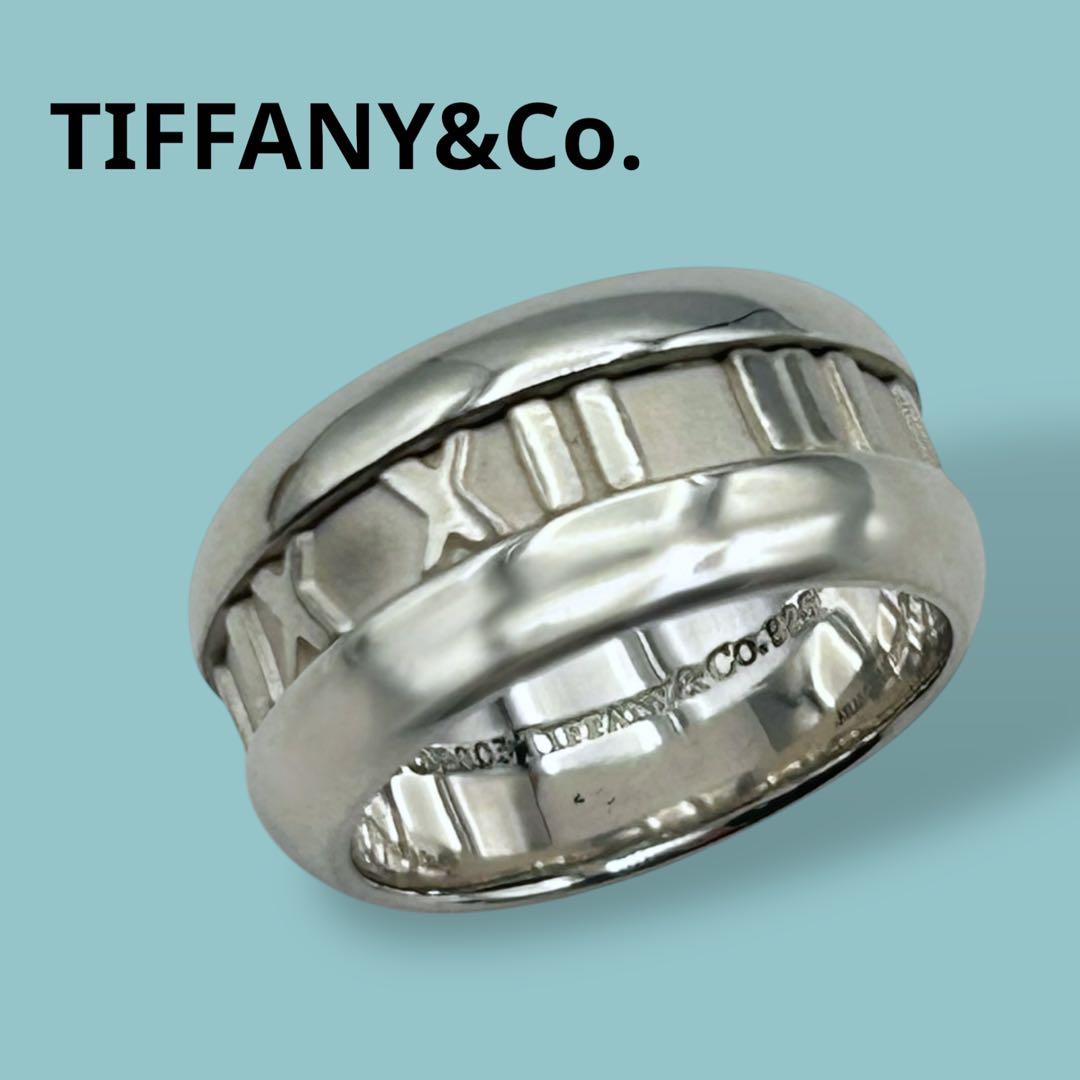 美品✴︎ TIFFANY&Co. アトラスリング　9号　SV925 永遠　イタリア