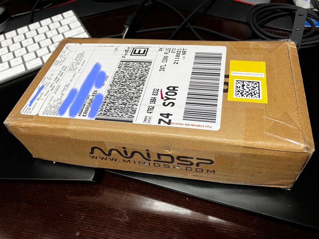 DTM・DAW miniDSP 2x4 HD