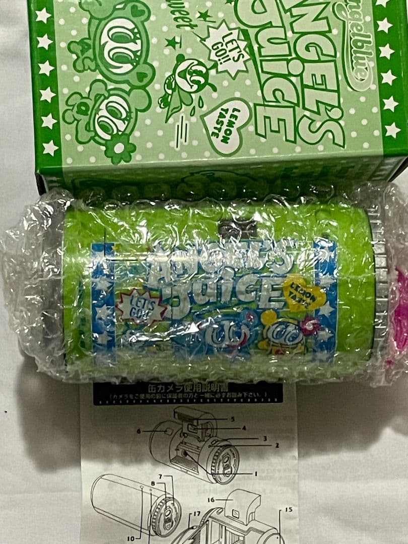 エンジェルブルー ナカムラ君 缶 カメラ ノベルティ 新品 未使用 現状