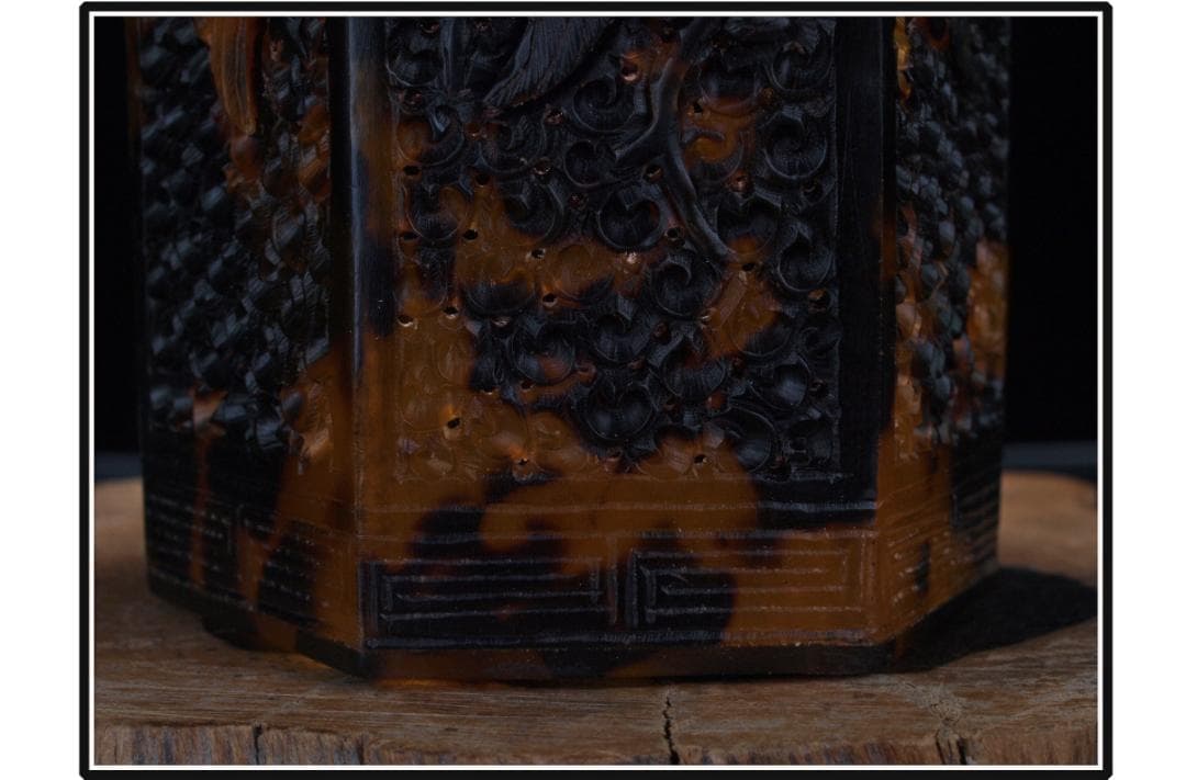 骨董市仕入れ品　中国明時代の珍しい筆箱　 激安骨董品 DE1435B18-4