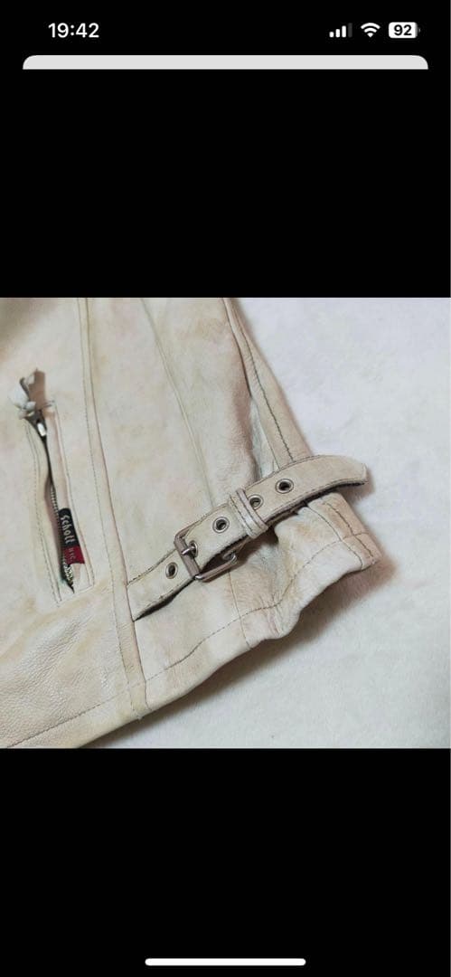 SCHOTT　ショット　L　クラッシックレーサー　シングルライダースジャケット