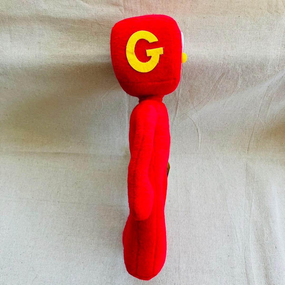 当時物／レア　タグ付き　ガンビー ブロックヘッドＧ　ぬいぐるみ　可動タイプ