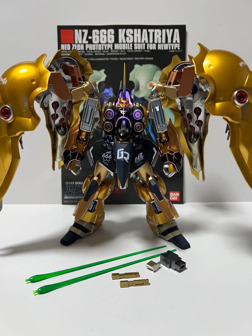 ガンプラ HG 1/144 クシャトリヤ 塗装完成品