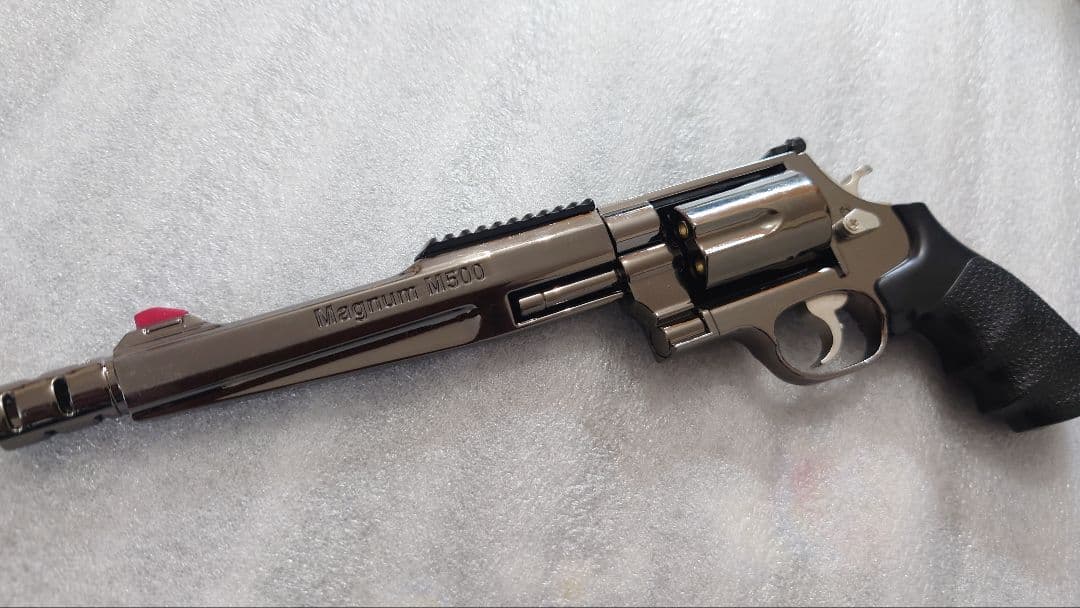 1:2サイズ　ミニチュアガン　S＆W　M500 銃身✕2