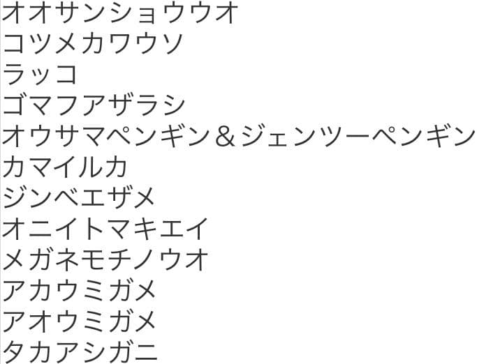 ネイチャーテクニカラー 海遊館ミュージアム　全12種【新品未開封】