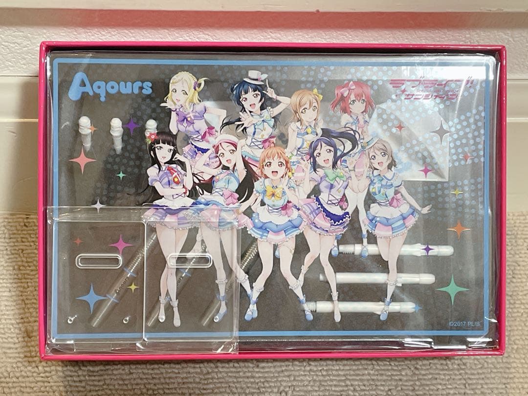 未使用 ダーツライブ ラブライブ！ ダーツセット アクア Aqours ダーツ
