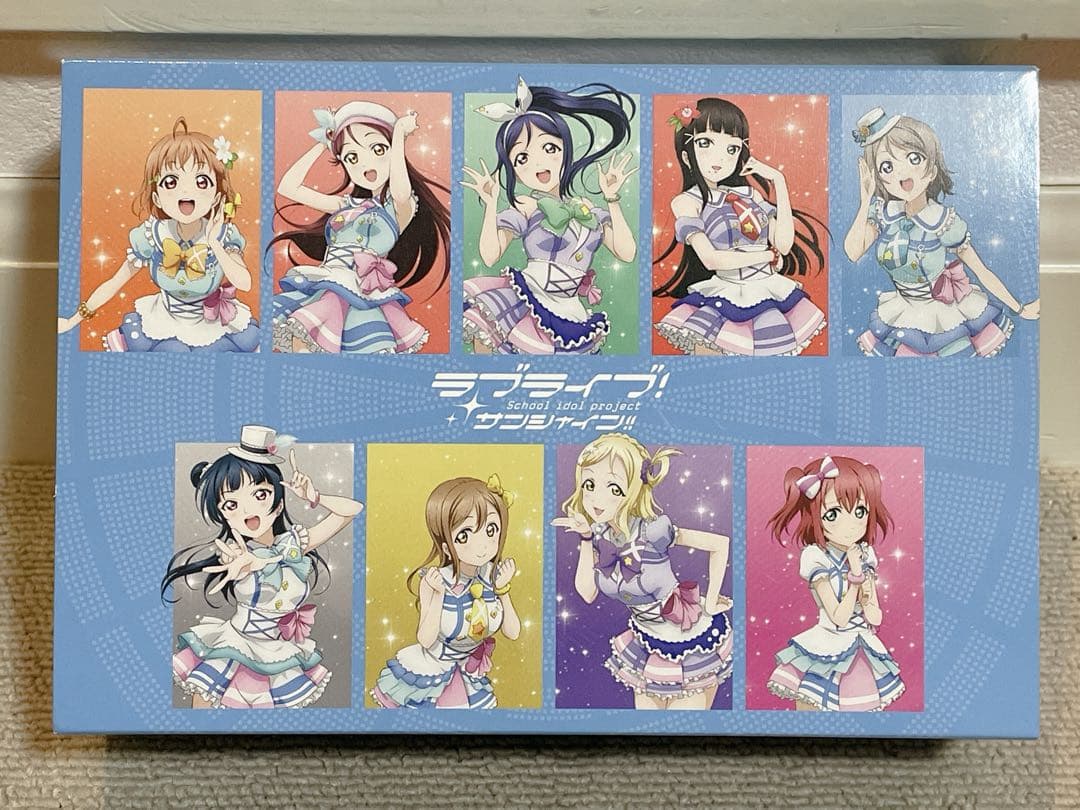 未使用 ダーツライブ ラブライブ！ ダーツセット アクア Aqours ダーツ