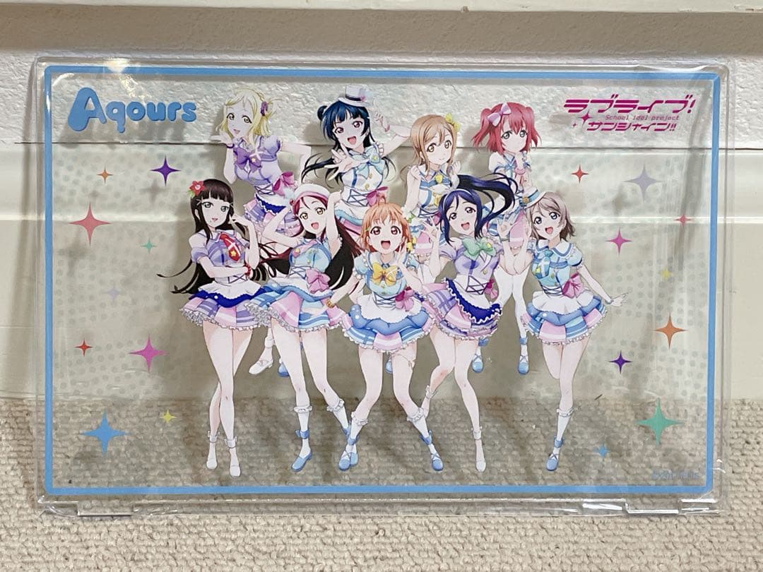 未使用 ダーツライブ ラブライブ！ ダーツセット アクア Aqours ダーツ
