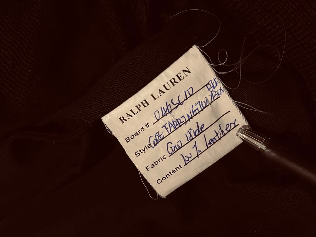 【POLO RALPH LAUREN】レザージャケット A2 フライト ブラック