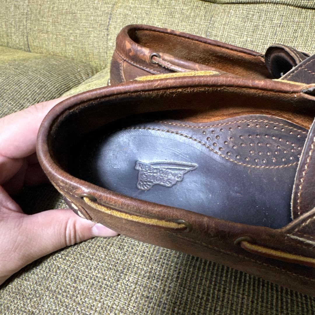 REDWING レッドウィング 8386 デッキシューズ ブラウン 9 1/2