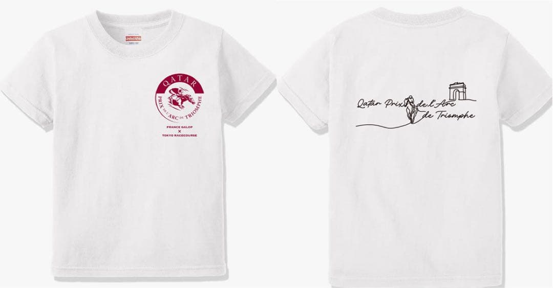 JRAコラボ　凱旋門賞　オリジナルTシャツ