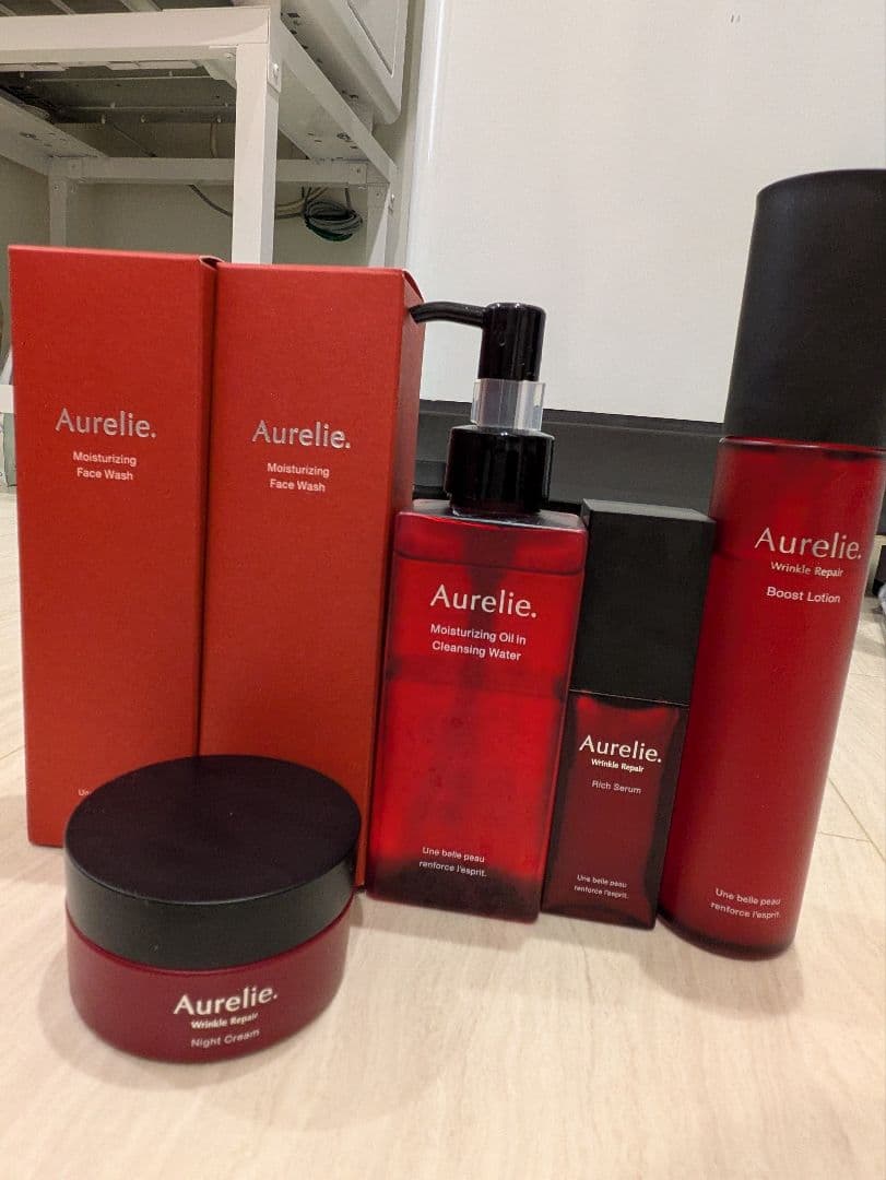 Aurelie.オレリーオイルインクレンジングウォーター他６点セット