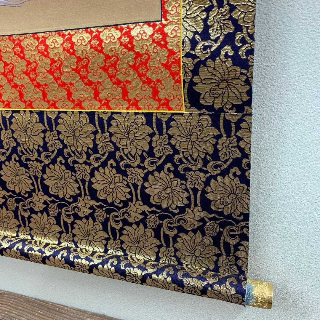 掛け軸３本 ①国井幸雪作 十三佛②佐藤眉山作 春慶桜図③柳沢寿江作 梅に鶯図