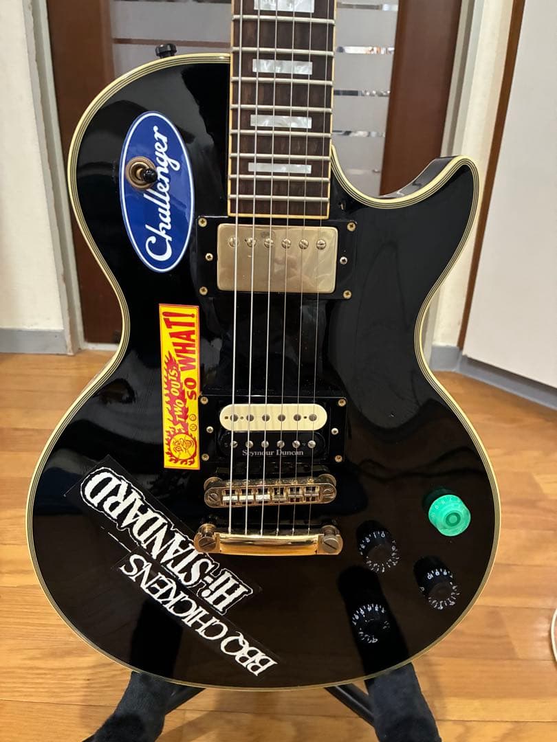 レスポール　横山健　ブラック　ナビゲーター　Navigator