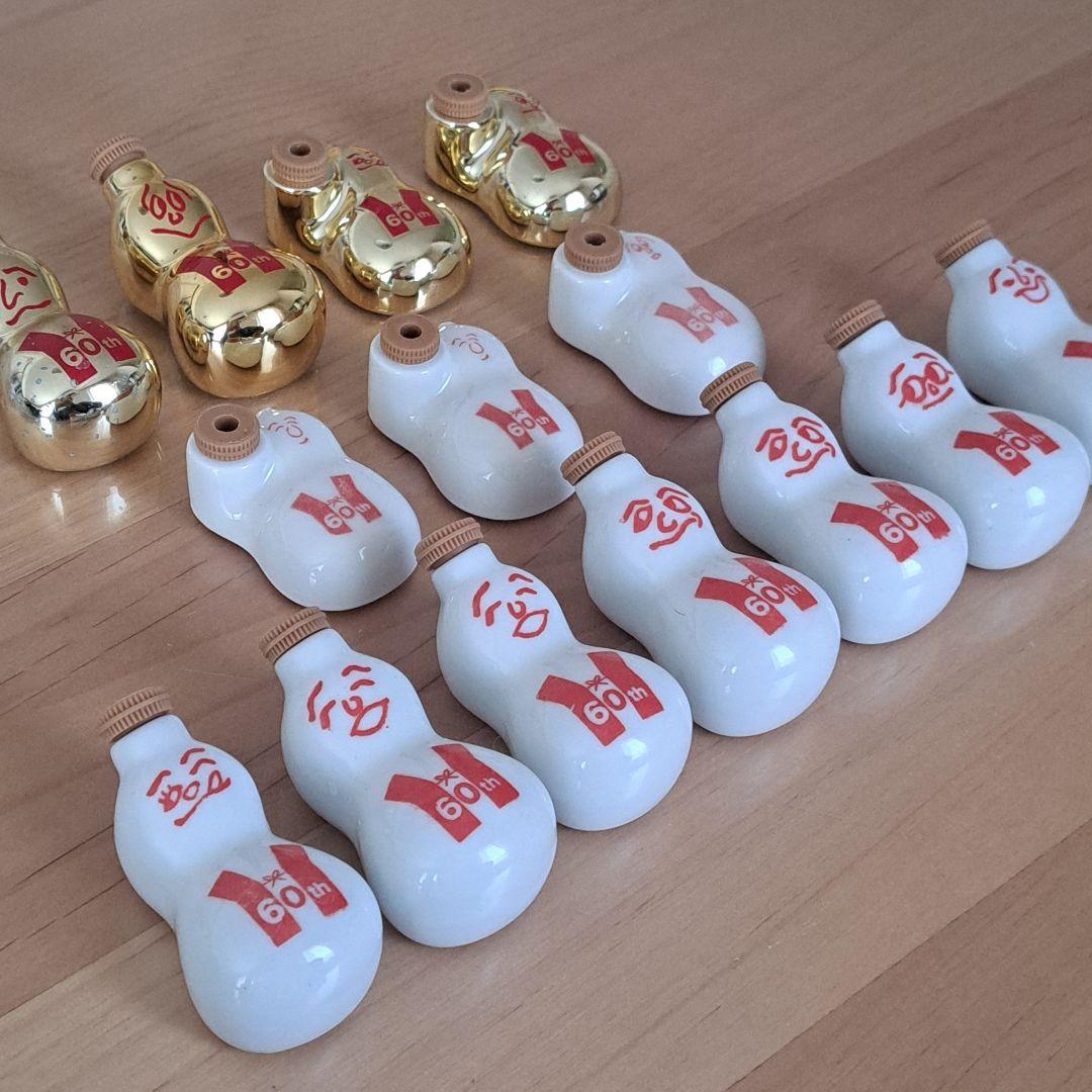 【レア】崎陽軒 ひょうちゃん 金 60周年記念 醤油さし 14個セット まとめ売