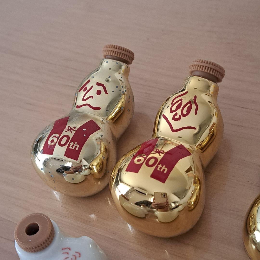 【レア】崎陽軒 ひょうちゃん 金 60周年記念 醤油さし 14個セット まとめ売