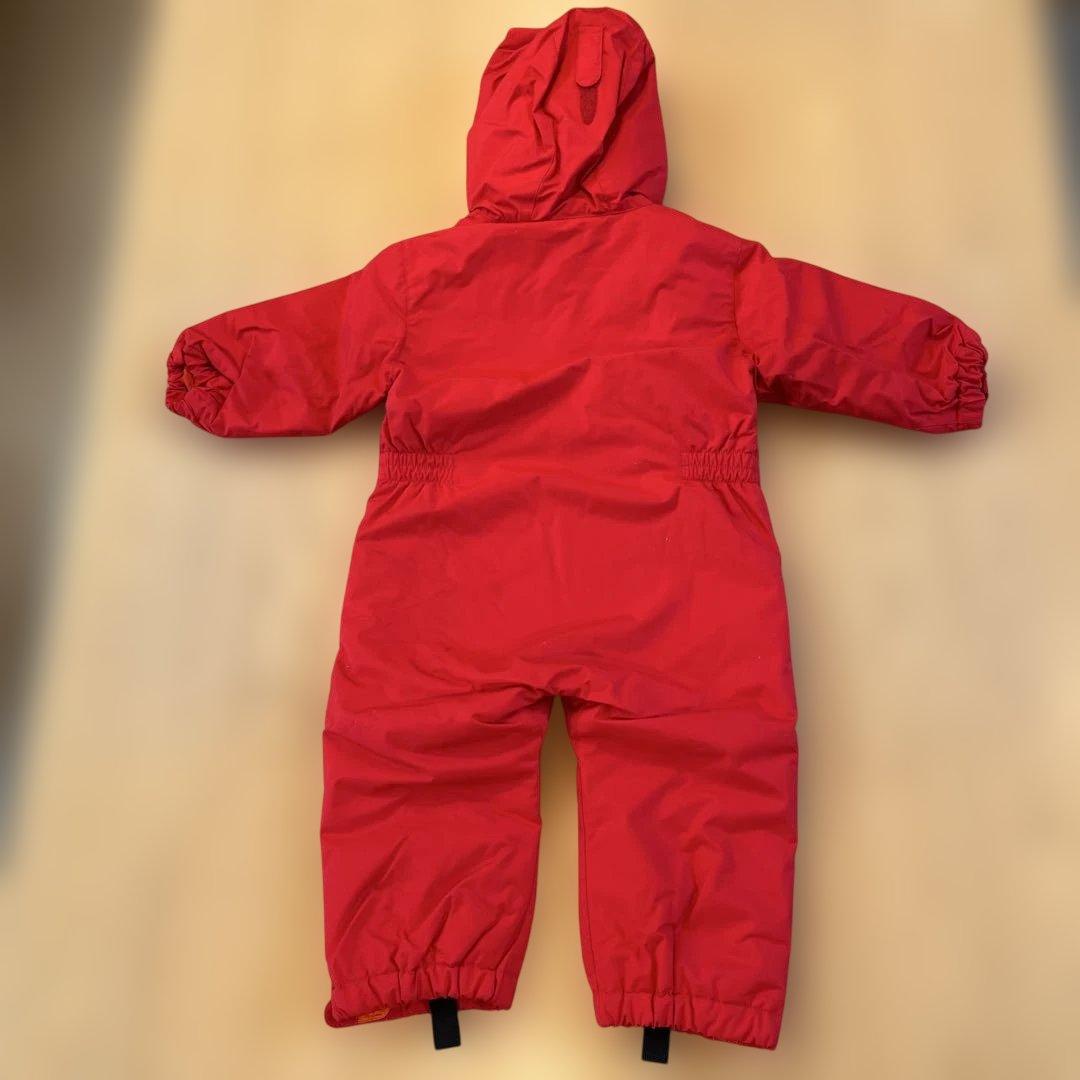 mont-bellパウダー カバーオール 80（手袋・ソックス付き）3点セット