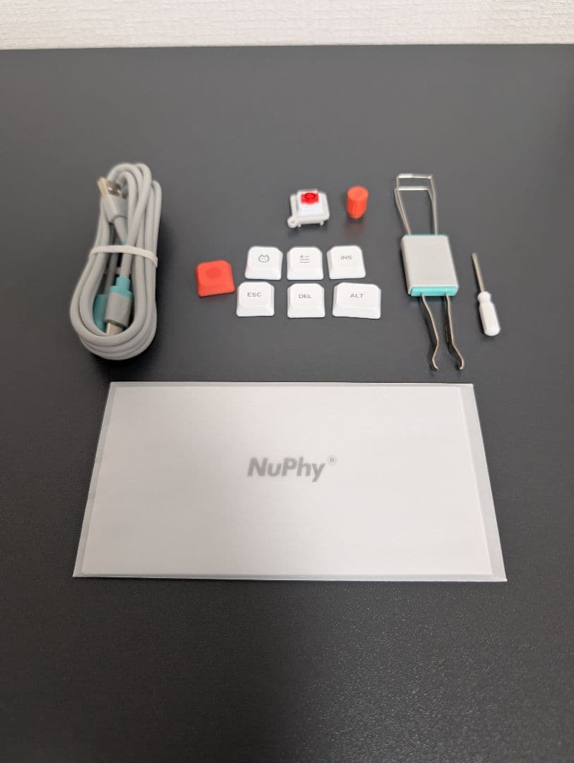 Nuphy Air75 V3 JIS Red Nano（日本語配列、赤軸）