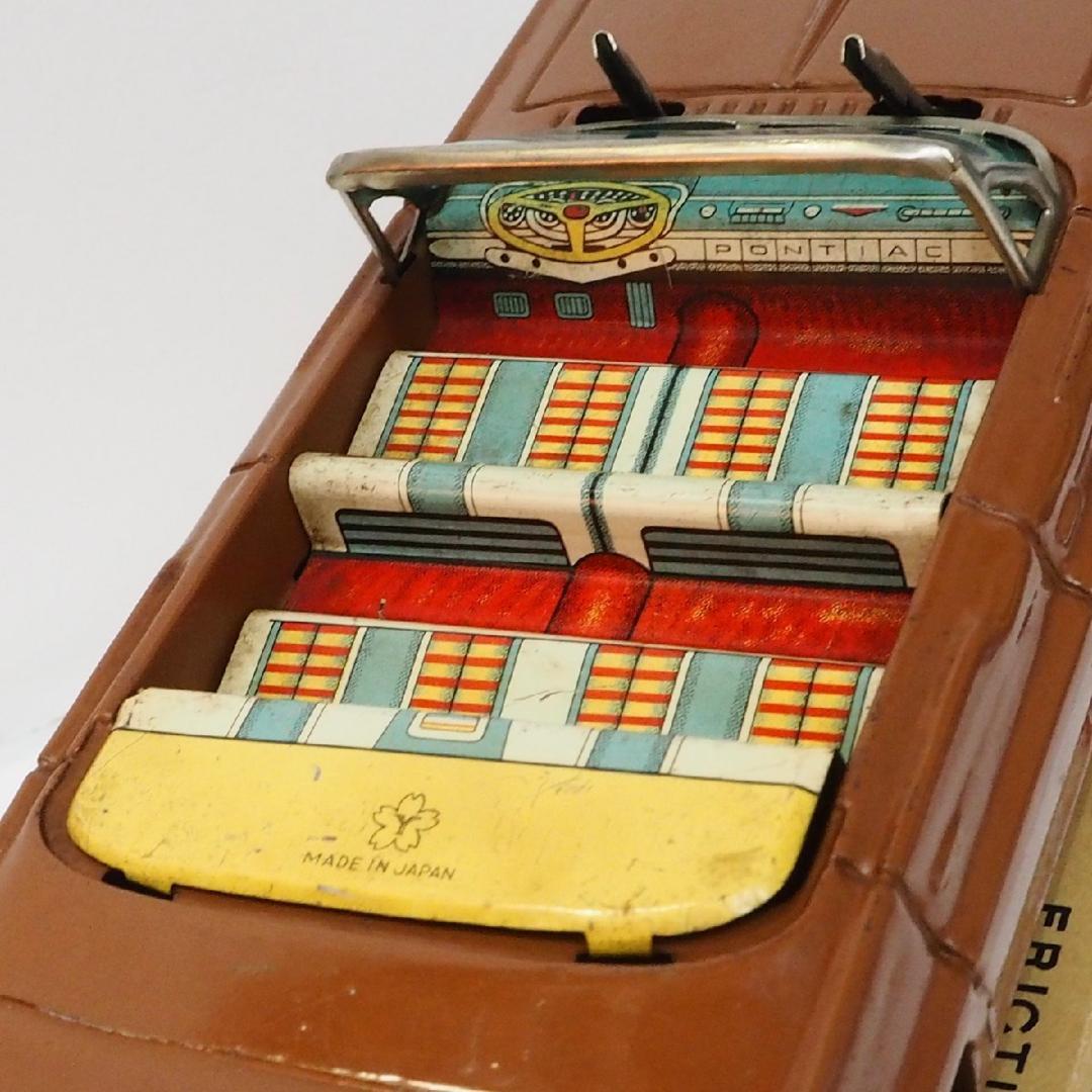 Rosko toyポンティアック コンバーチブル ワイパーアクションtinブリキ