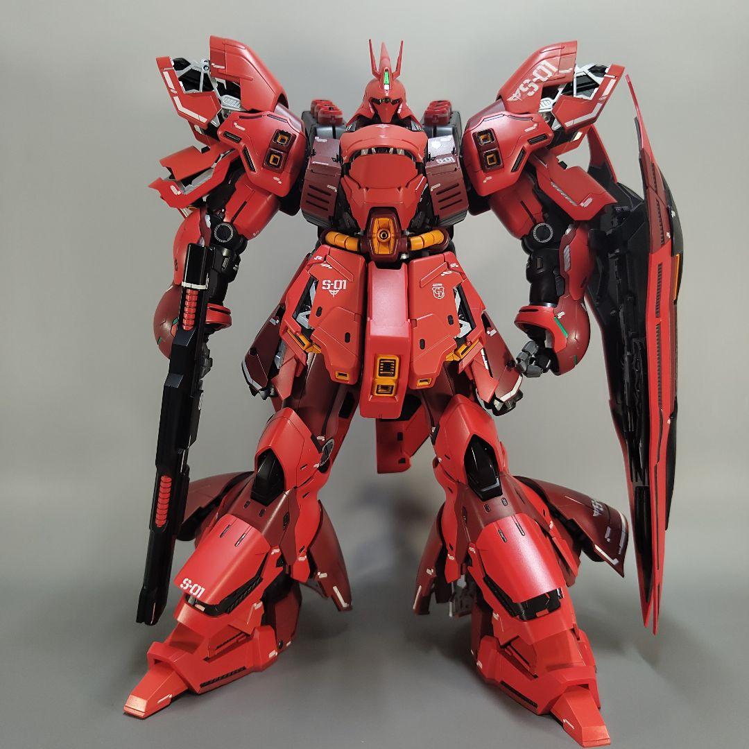 【全塗装完成品】MG 1/100 MSN-04 サザビーVer.ka
