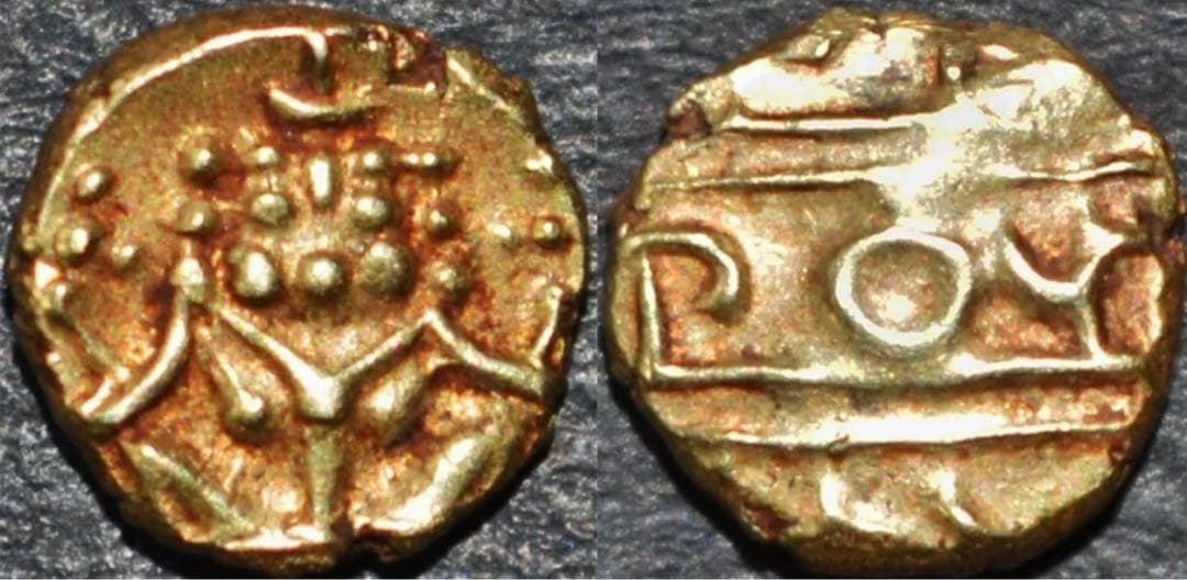 古代インド硬貨ゴールドファナム金貨