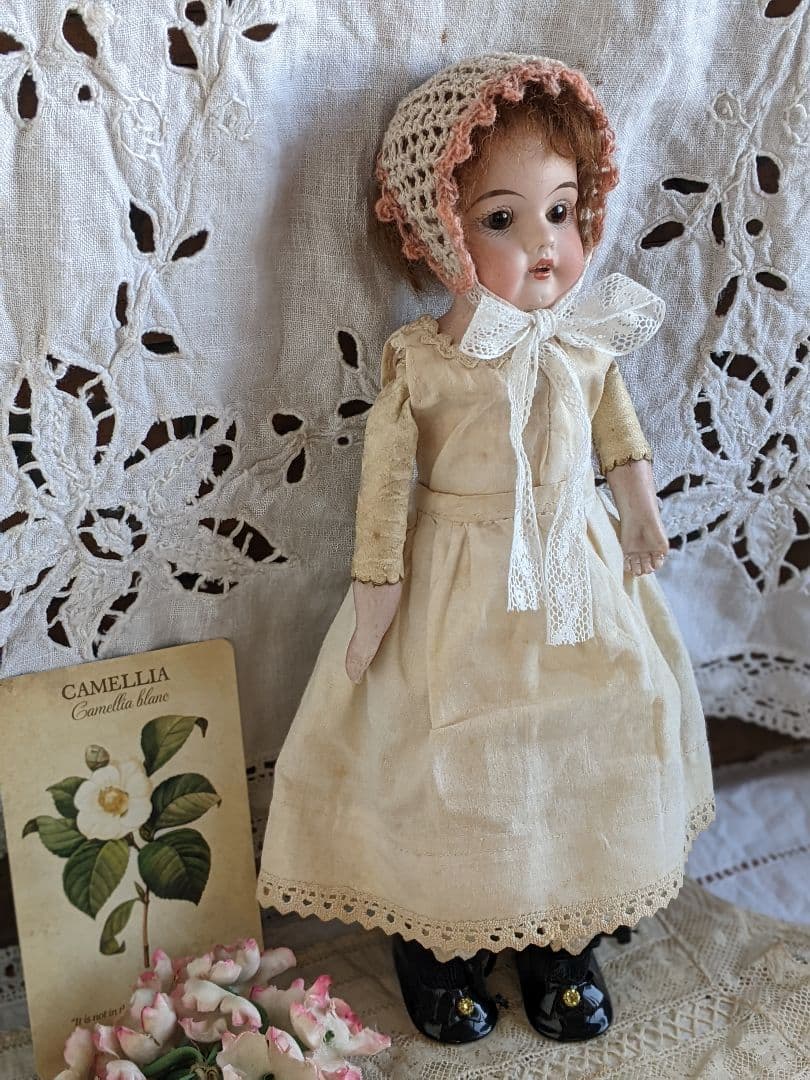 【c】アンティークビスクドール　ケストナー　約28cm