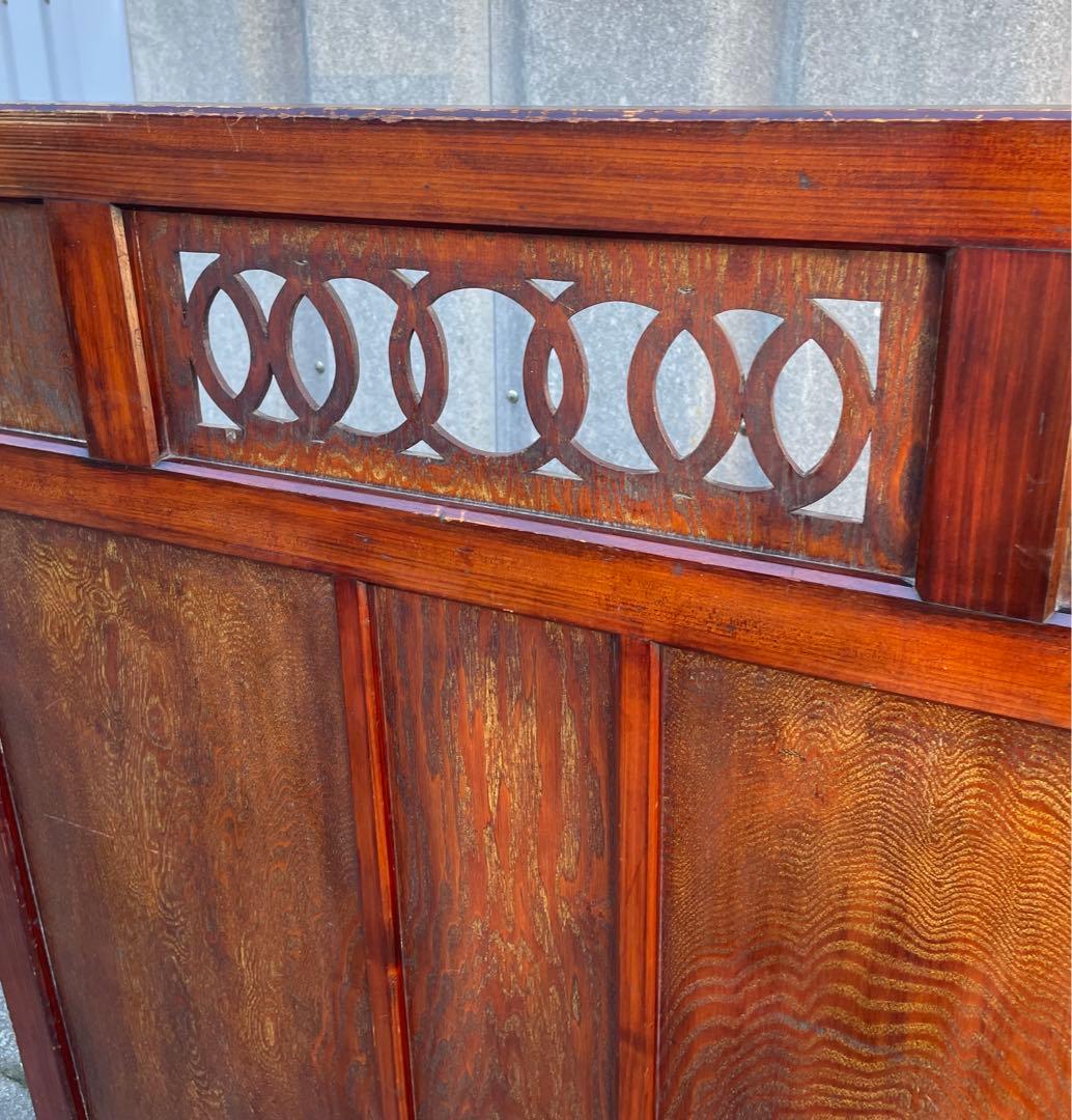 稀少/ビンテージ/古道具/当時物/無垢材/和風/衝立/パーテーション