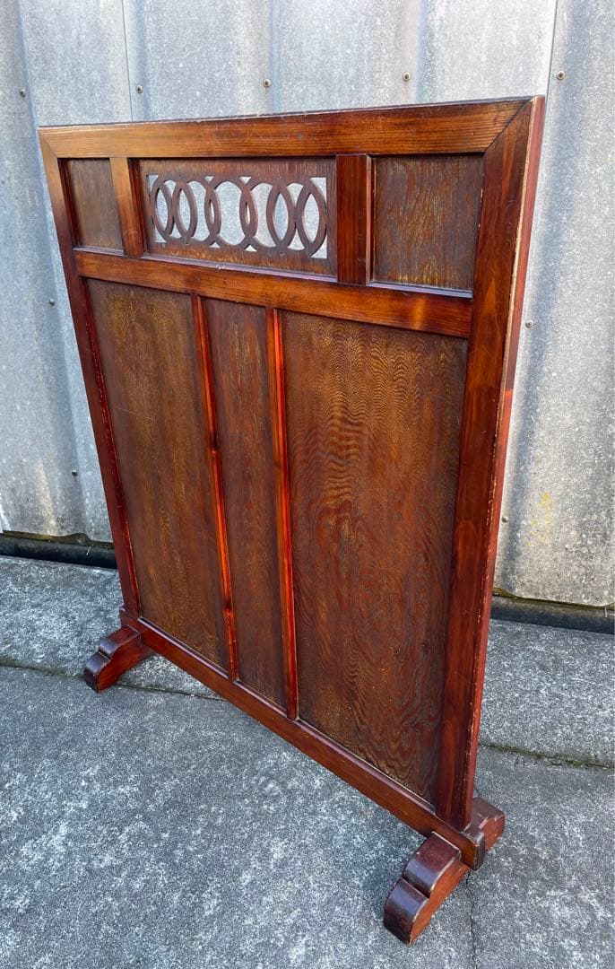 稀少/ビンテージ/古道具/当時物/無垢材/和風/衝立/パーテーション