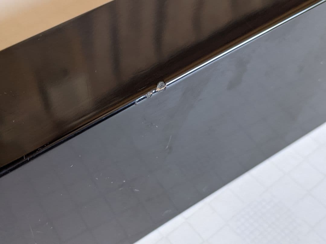 青貝入り 炉縁 宗光作 黒漆器 螺鈿細工(松竹梅) 共箱付き