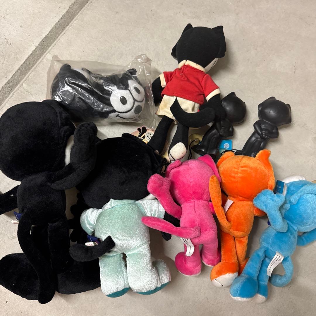 Felix the Cat ぬいぐるみ 10体セット　ヴィンテージ