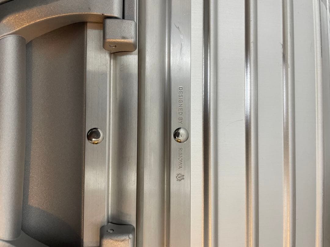 RIMOWA リモワ　スーツケース　オリジナルチェックイン　L 86L シルバー