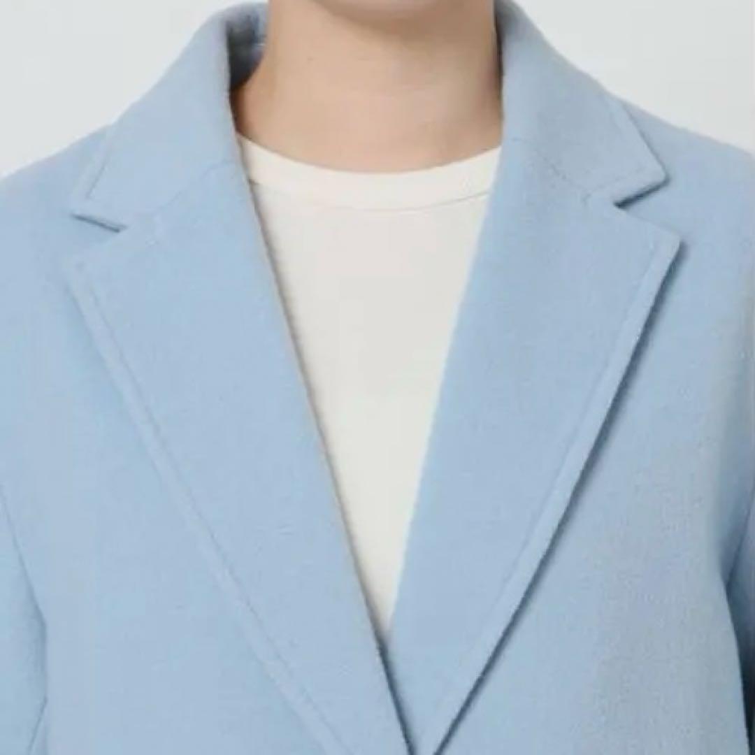 SLOBE IENAライトブルー チェスターコート