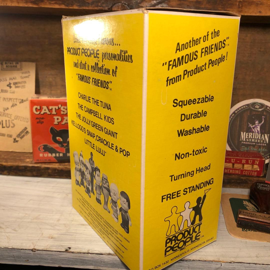 1974年　ケロッグ　ソフビ　箱入り Kellogg's Snap 腕下げ　レア