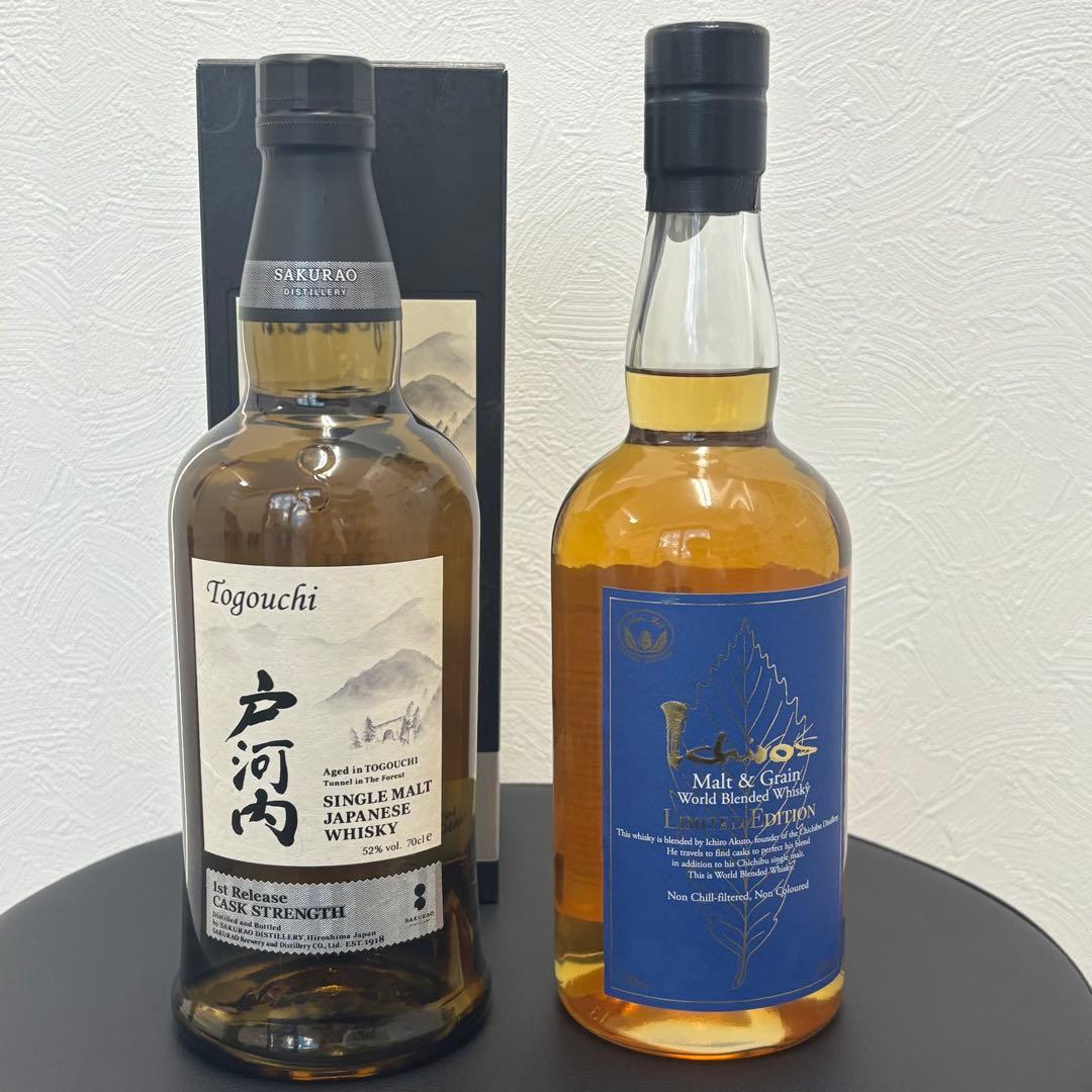 【⭐︎お得⭐︎】戸河内シングルモルト＆イチローズモルト 2本セット