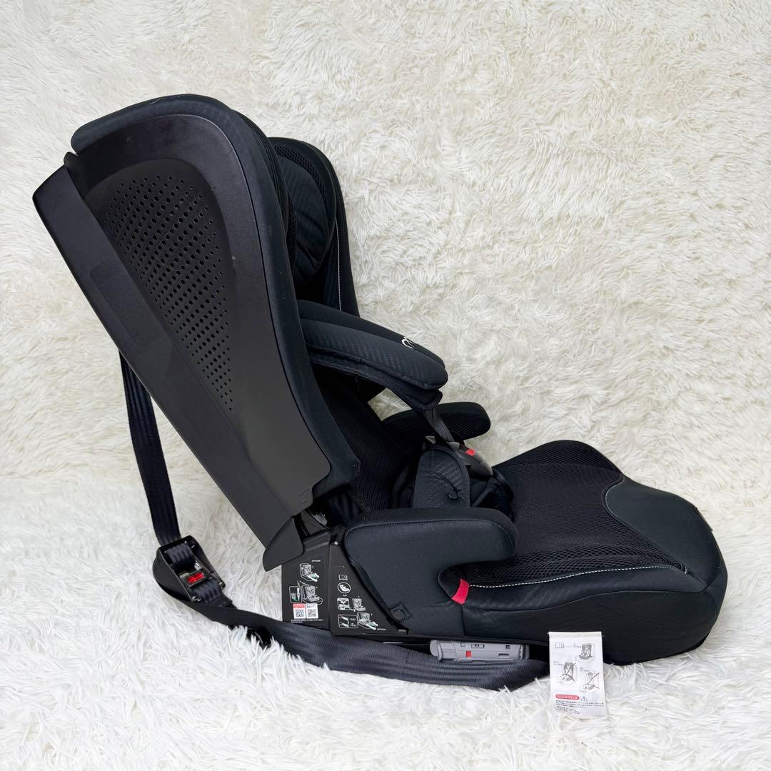 美品 AILEBEBE パパット2 プレミアム カーボンブラック ジュニアシート