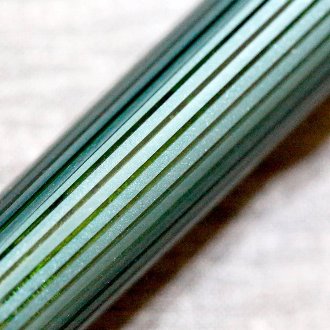 【美品 送料込み】ペリカン 万年筆 Ｍ８００ スーベレーン 緑縞