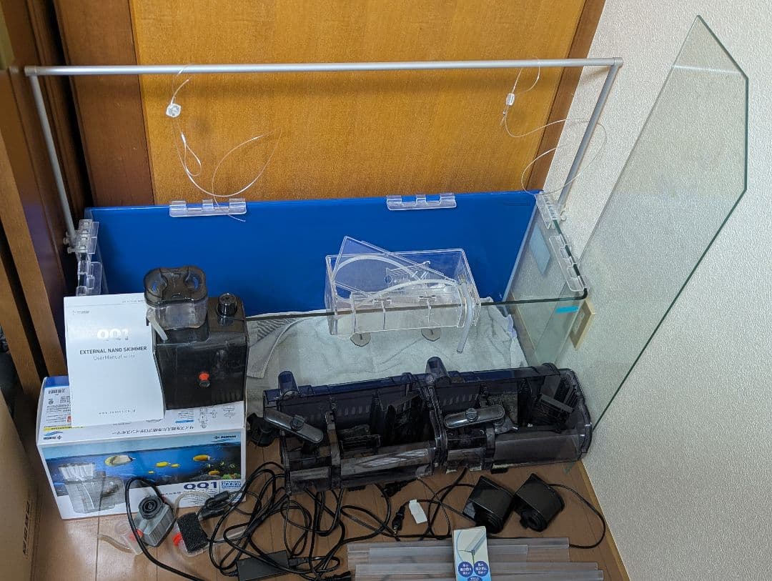 [東京都・発送不可]海水魚水槽セット レグラス900 QQ1 フィルターBig