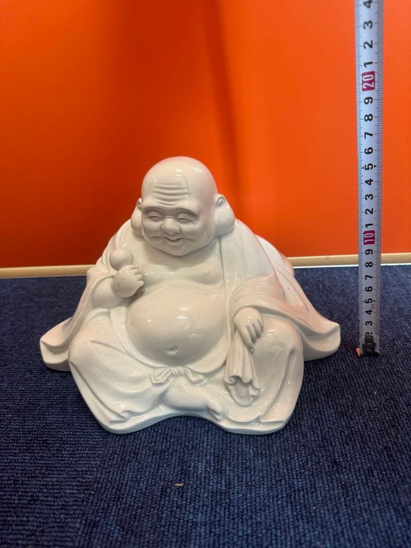 2061 平戸　白磁　布袋様　七福神　春画　美人画　縁起物　置物　古美術